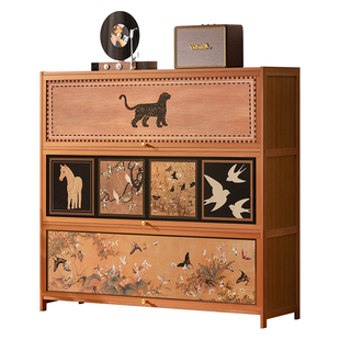 鞋柜家用门口入户收纳柜一体靠墙走廊鞋架子多层2025新款爆款高档