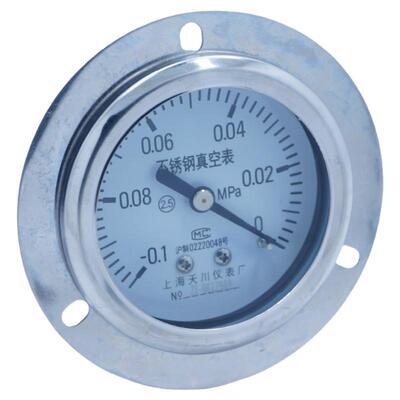 不锈钢304轴向真空表压力表上海