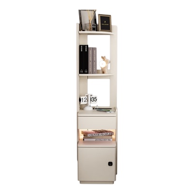 【实木】新款带置物架床头柜