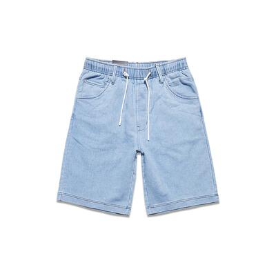ABLEJEANS五分夏季牛仔针织短裤