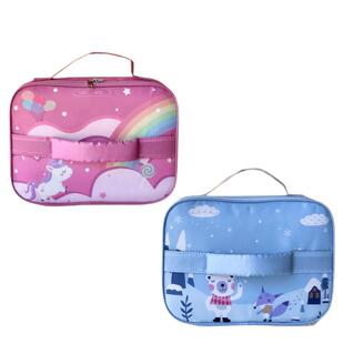 小学生保温饭盒袋手提包加厚上班族手拎午餐袋大容量带饭便当包