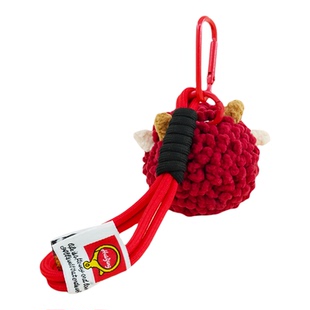 Sunny Stitch红色小羊头玩偶包包挂件挂饰钥匙扣明星同款小众礼物