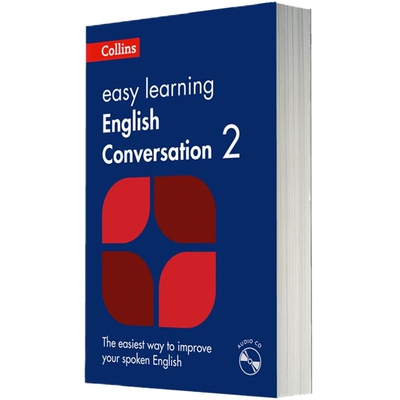 正版 柯林斯轻松学英语口语会话2 英文原版 Collins Easy Learning English Conversation: Book 2 英文版进口书籍