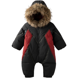 [踏雪寻冬]aqpa爱帕婴儿羽绒服石墨烯保暖发热宝宝衣服外出服