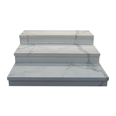 广东岩板楼梯踏步无缝下挂台阶砖