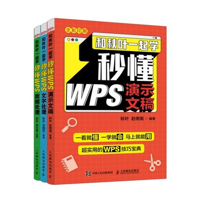 秒懂WPS套装配套视频课程彩色版