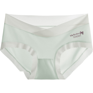 孕妇内裤冰丝无痕低腰大码薄款中晚期孕晚期怀孕期专用裤头三角裤