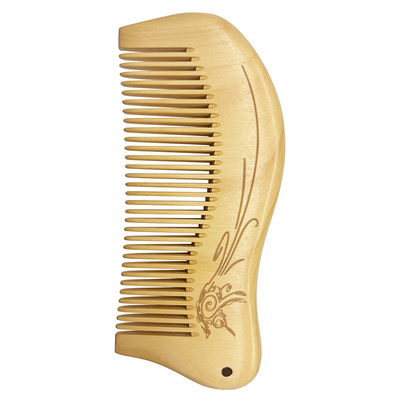 去屑止痒抑菌防脱天然黄杨木梳