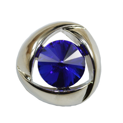 闪亮钻扣彩色水晶大扣子简约气质