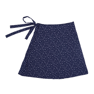 BM半身裙女夏天小个子短裙小碎花系带短裙A子裙淑女田园2026新款