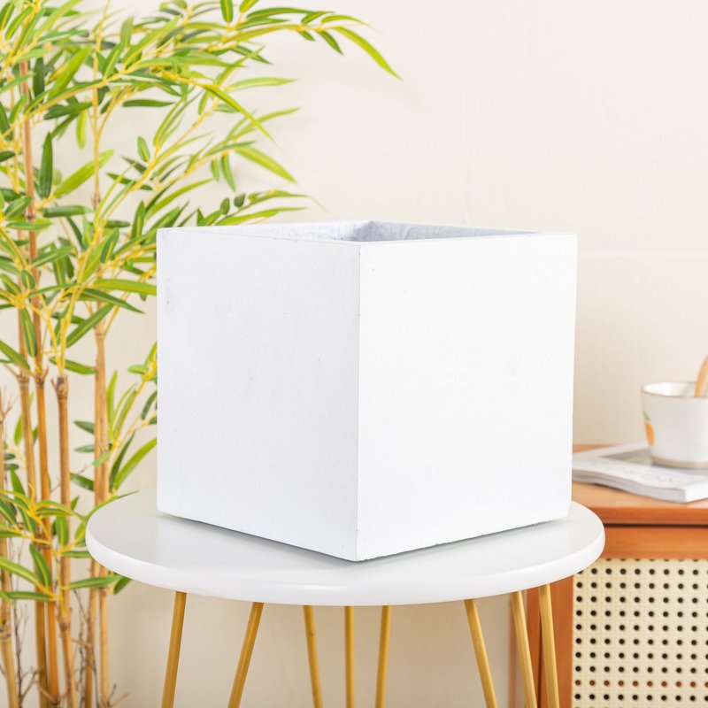 北欧风手工树脂仿真花盆藤编花篮批发家居方大肚草编圆形园艺