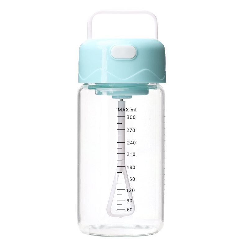 电动搅拌杯充电款玻璃杯500ml带刻度密封奶昔自动健身全新款摇摇