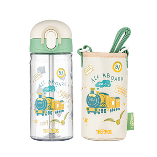 膳魔师旗舰店儿童水杯夏季吸管杯防漏大容量便携水杯哈利波特联名