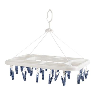 茶花多夹子晾晒架晾衣塑料防风夹