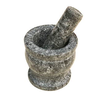 大号石臼蒜臼子家用捣蒜器蒜臼青石石臼子研磨器手动捣碎器捣药罐