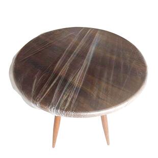 一次性桌布束口松紧带加厚防水防油方形圆桌过年喜庆聚餐免洗台布