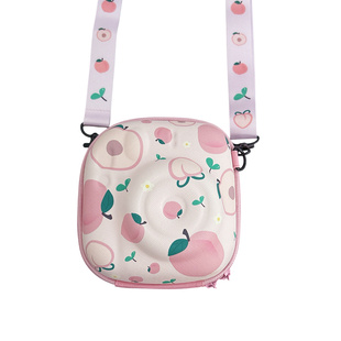 NUOPAISI适用富士拍立得mini12收纳包专用保护套斜挎绳相机保护套