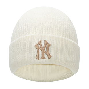 MLB官方 帽子男帽女帽25冬季运动帽户外时尚情侣休闲潮流绒线帽