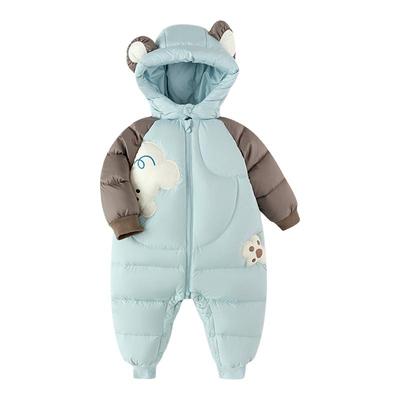 巴拉巴拉婴儿羽绒服新生儿连体衣
