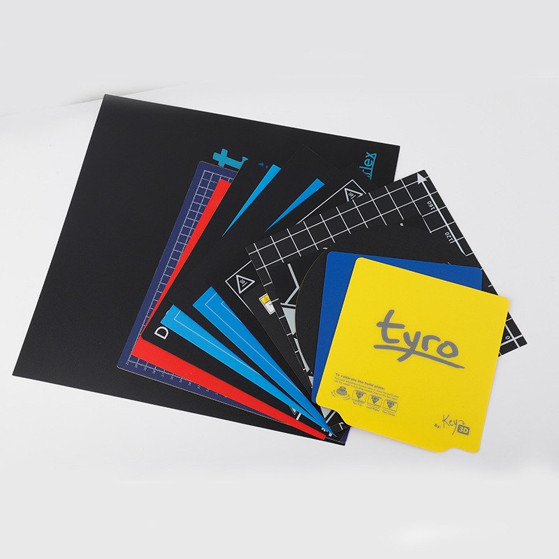 3D打印机平台贴纸热床贴膜磁铁贴纸磁片砂吸粗标牌软贴膜麦拉PC