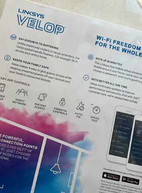 议价INKSYS领势 WHW03V2VEOLP三频AC2200支持Homekit高通四核单只