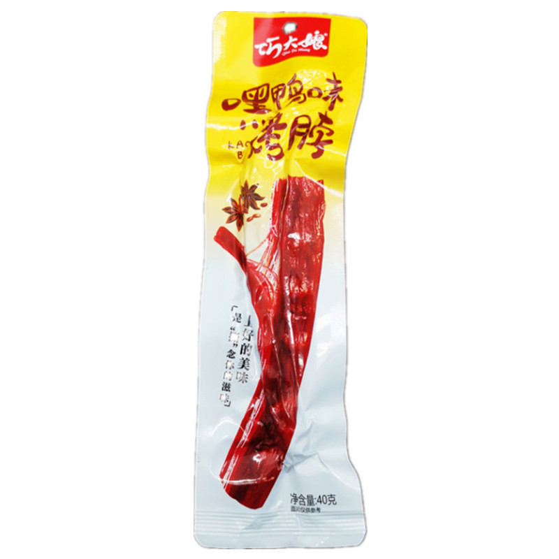 巧大娘烤脖一整根网红休闲零食