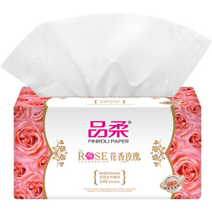 品柔大包装180抽540张24包抽纸巾