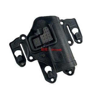 正品64快拔套下沉手枪套战术背心挂胸枪套腰封molle弹夹套绑腿套