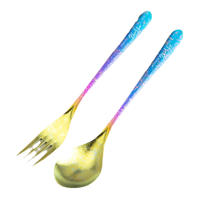 纯钛筷子餐具勺子叉子