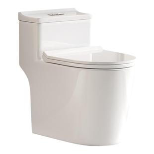 家用马桶坐便器小户型超漩虹吸式防臭节水静音陶瓷抽水座便器坐厕