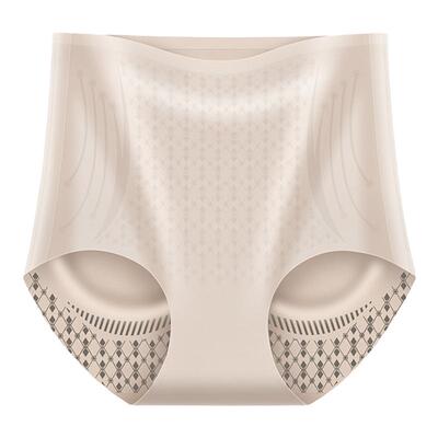 高腰收腹提臀产后塑形冰丝内裤