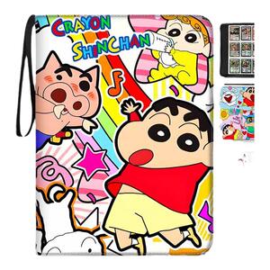 蜡笔小新系列周边礼物迷你卡册收纳活页实用卡包日礼物卡片收藏册