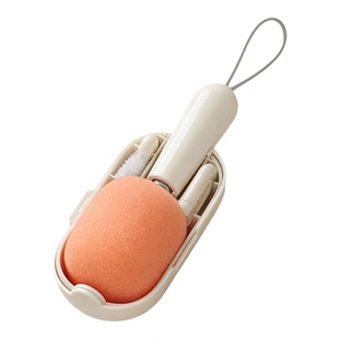 可伸缩三合一奶瓶刷杯刷收纳盒旅行外出代娃神器办公杯具缝隙清洁