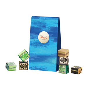 Venchi克雷米诺榛子酱黑巧克力礼袋闻绮意大利进口高端零食伴手礼