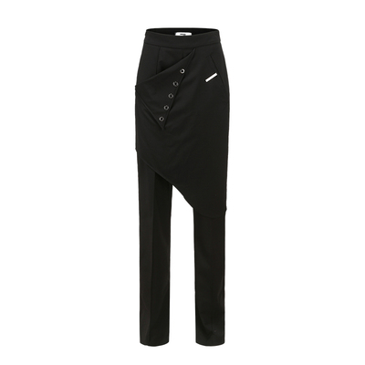 原创设计师品牌金属套装西裤