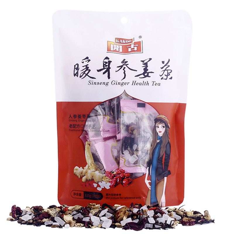 红枣气血包装大姨妈人参花草茶