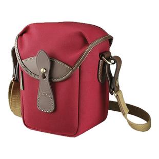 Billingham/白金汉 72摄影包 单反相机腰包/斜挎包/单肩包 新品枣红色英国原装进口纯手工制作生日礼物首选