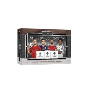 2024/25 Topps UCC Museum欧冠博物馆 足球球星卡收藏卡 盒卡盲盒