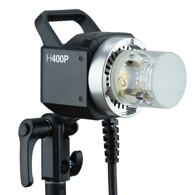 神牛H-400P分体式便携灯头保荣口AD400pro外拍闪光灯灯座摄影附件
