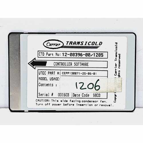 1200396001205 CONTROLLER SOFTWARE CEPP130071250601 CARRIER T