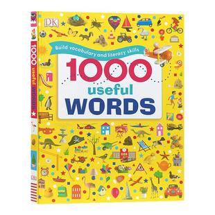 进口英文原版DK入门词汇图解认知绘本1000 Useful Words 1000个常用词 儿童启蒙英语3-6岁亲子读物幼儿学前教育科普早教知识?