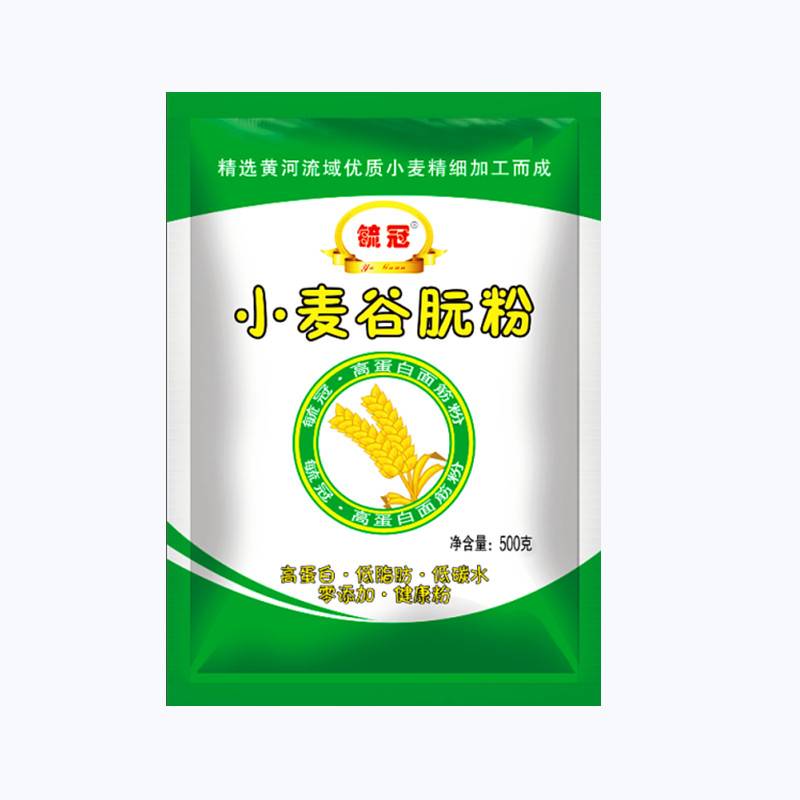毓冠谷朊粉 面筋粉烤面筋凉皮烤麸 面条面包添加 70目100目拉丝粉