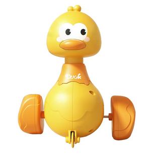 儿童按压益智小汽车宝宝玩具0-1岁早教婴儿学爬行回力惯性男女孩2