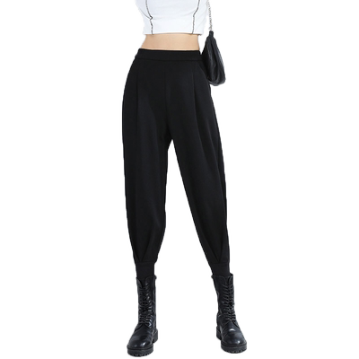 哈伦裤女2026新款萝卜马丁靴裤子