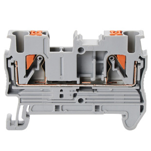 PT/pttb2.5直插式端子快速接线端子导轨插拔式对接端子规格齐全