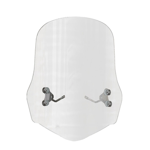 生林摩托车前挡风玻璃改装配件适用GW250春风NK飞致150通用风挡板