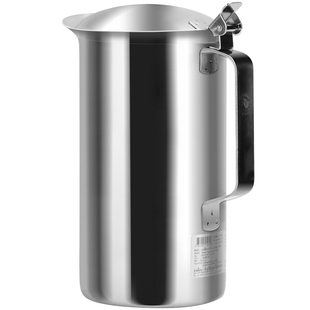 304不锈钢冷水壶家用大容量 斑马牌凉水壶餐厅开水壶扎壶茶壶带盖