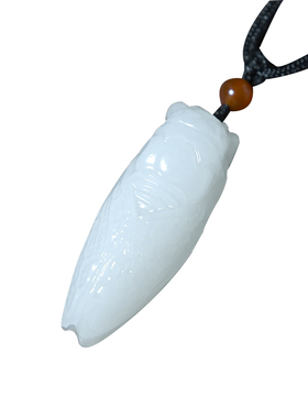 道家玉蝉吊坠利文昌文运挂件