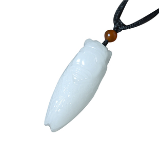 道家玉蝉吊坠利文昌文运挂件一鸣惊人挂件上岸文曲星项链好运知了