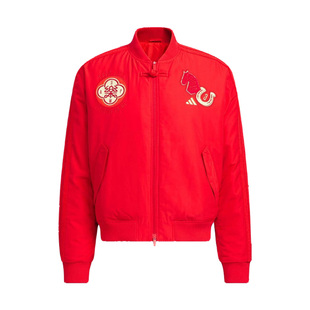 【自营】Adidas NYR PAD BB JKT新年款飞行员宽松夹克外套KQ5094